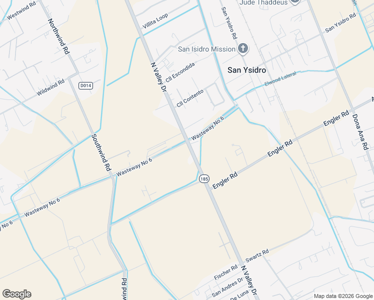 map of restaurants, bars, coffee shops, grocery stores, and more near 3600 North Valley Drive in Las Cruces