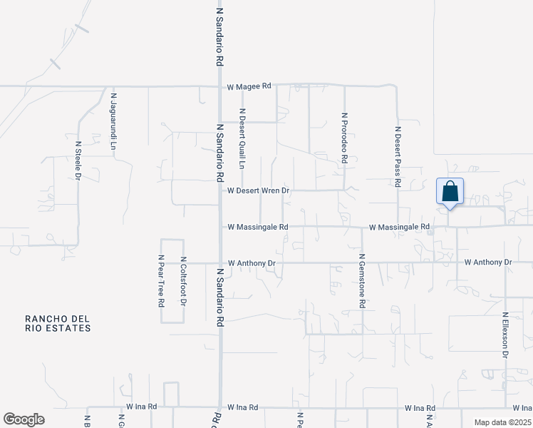 map of restaurants, bars, coffee shops, grocery stores, and more near 11710 West Massingale Road in Tucson