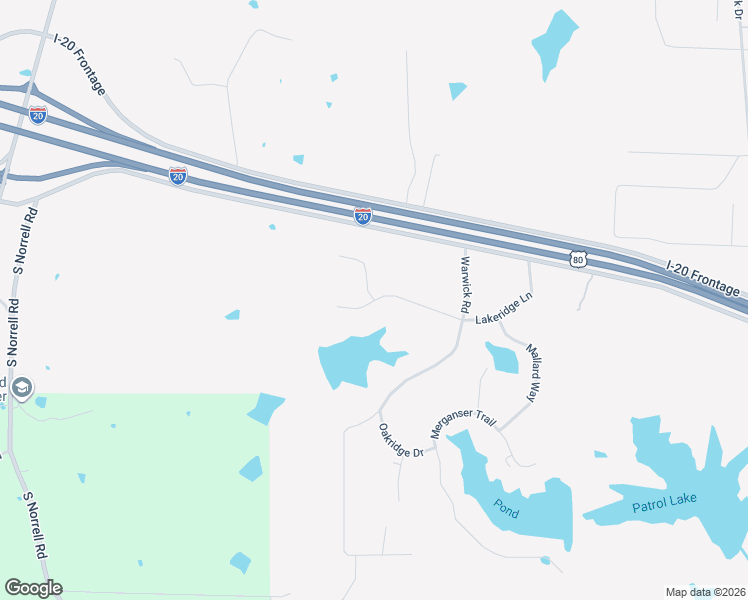 map of restaurants, bars, coffee shops, grocery stores, and more near 501 Lakeridge Cove in Clinton