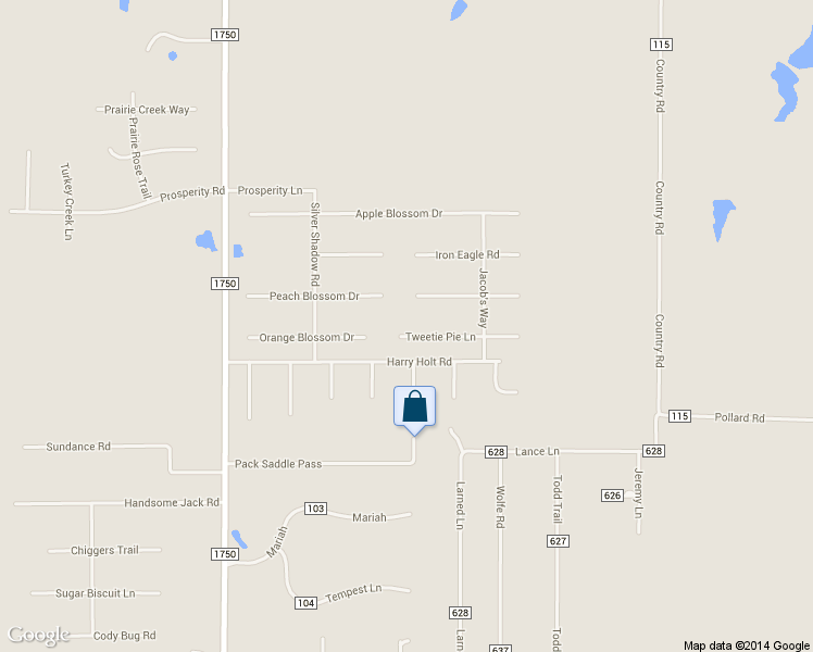 map of restaurants, bars, coffee shops, grocery stores, and more near 266 Tweetie Pie Lane in Abilene