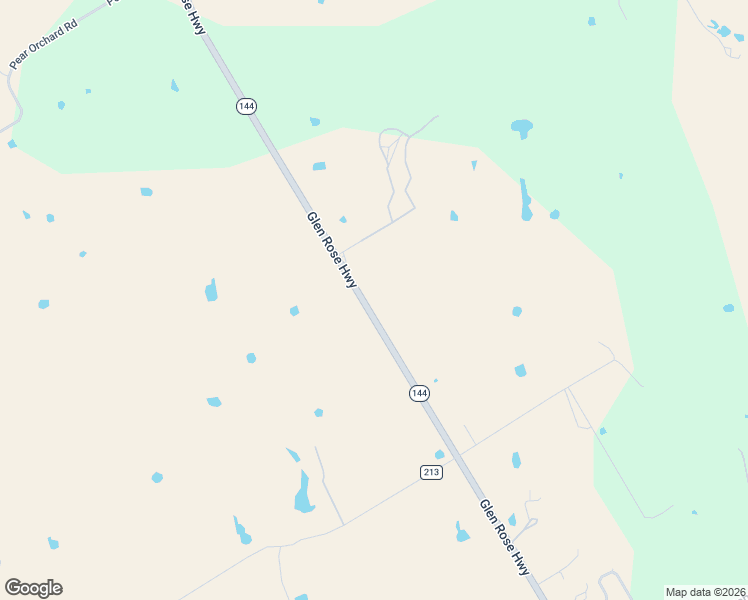 map of restaurants, bars, coffee shops, grocery stores, and more near 8111 Glen Rose Highway in Granbury