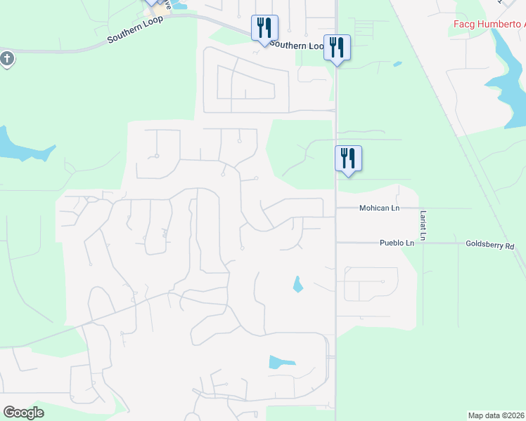 map of restaurants, bars, coffee shops, grocery stores, and more near 10887 Dauphine Court in Shreveport