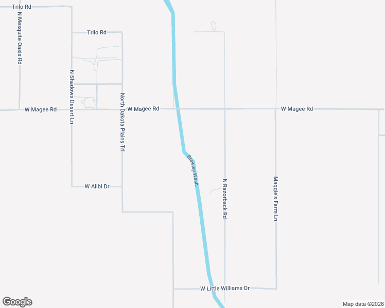 map of restaurants, bars, coffee shops, grocery stores, and more near 7805 North Razorback Road in Tucson