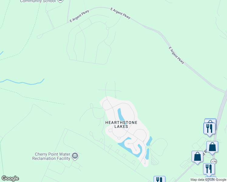 map of restaurants, bars, coffee shops, grocery stores, and more near 152 Monument Street in Ridgeland