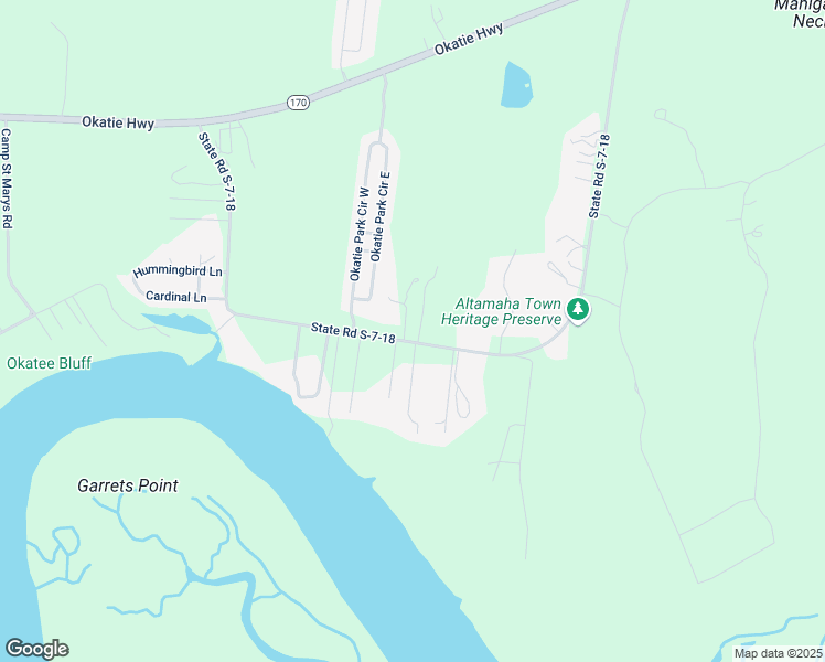 map of restaurants, bars, coffee shops, grocery stores, and more near 1248 Old Bailey Road in Ridgeland