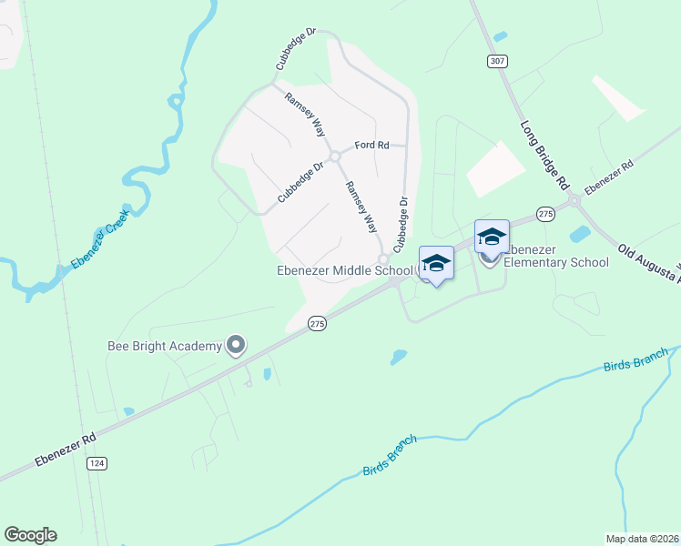 map of restaurants, bars, coffee shops, grocery stores, and more near 110 Treutlen Court in Rincon