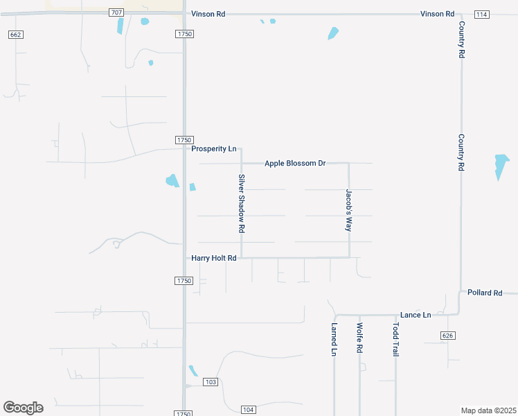 map of restaurants, bars, coffee shops, grocery stores, and more near 134 Peach Blossom Drive in Abilene