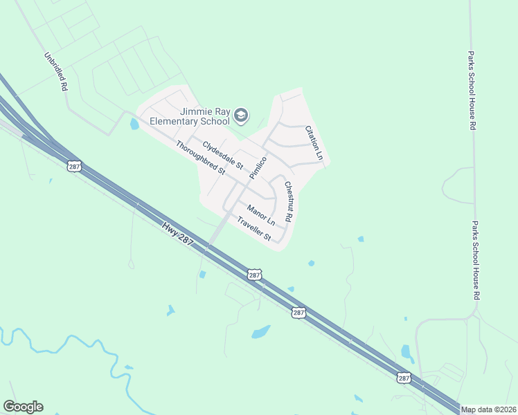 map of restaurants, bars, coffee shops, grocery stores, and more near 111 Manor Lane in Waxahachie