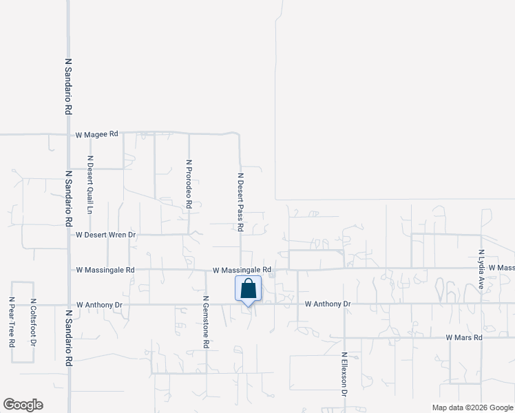 map of restaurants, bars, coffee shops, grocery stores, and more near 11280 West Pinerose Road in Tucson