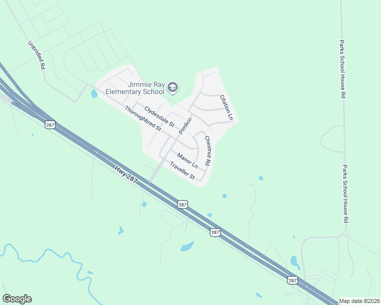 map of restaurants, bars, coffee shops, grocery stores, and more near 111 Manor Lane in Waxahachie