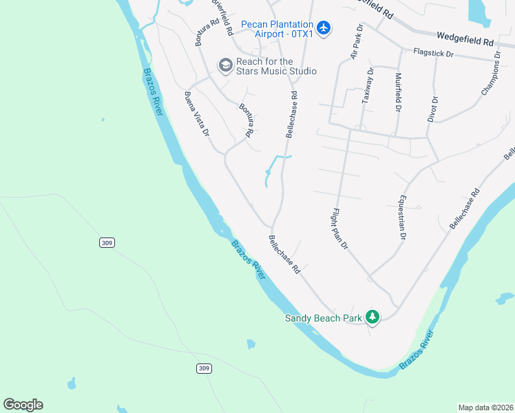 map of restaurants, bars, coffee shops, grocery stores, and more near 9124 Bontura Road in Granbury