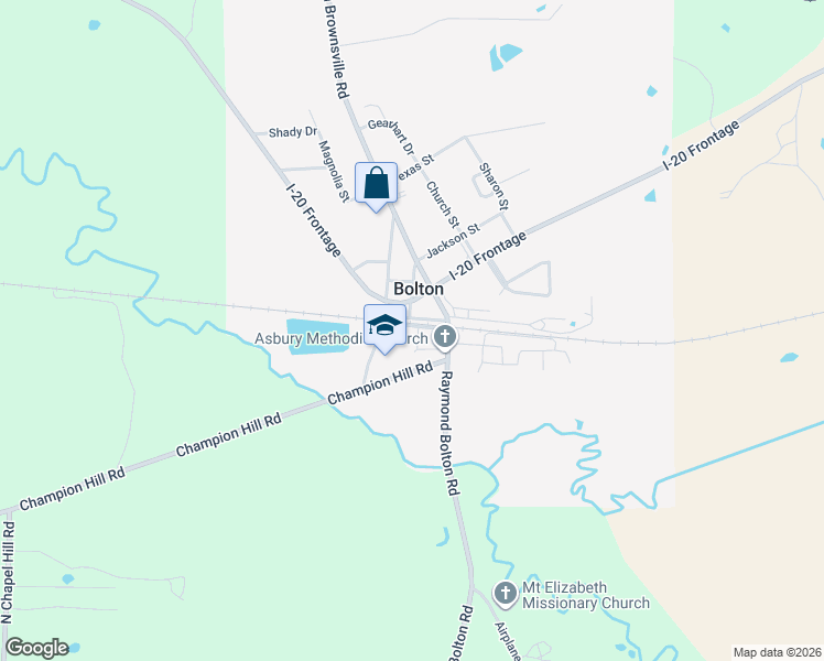 map of restaurants, bars, coffee shops, grocery stores, and more near 117 Ben Warren Street in Bolton