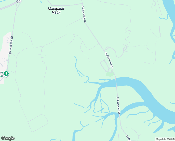 map of restaurants, bars, coffee shops, grocery stores, and more near 40 Rice Trunk Road in Okatie