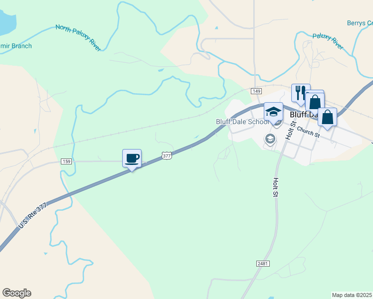 U.S. 377, Bluff Dale TX Walk Score