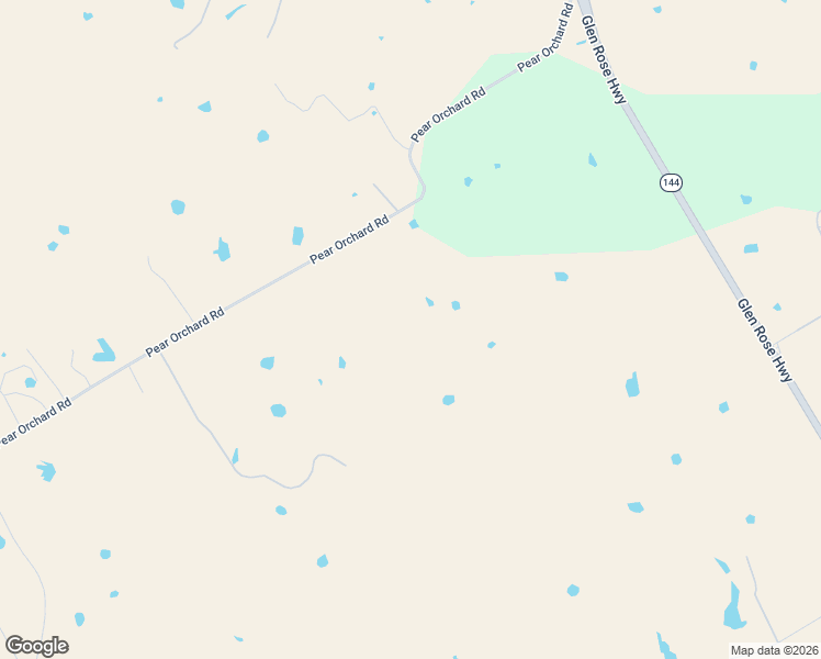 map of restaurants, bars, coffee shops, grocery stores, and more near 880 Pear Orchard Road in Granbury