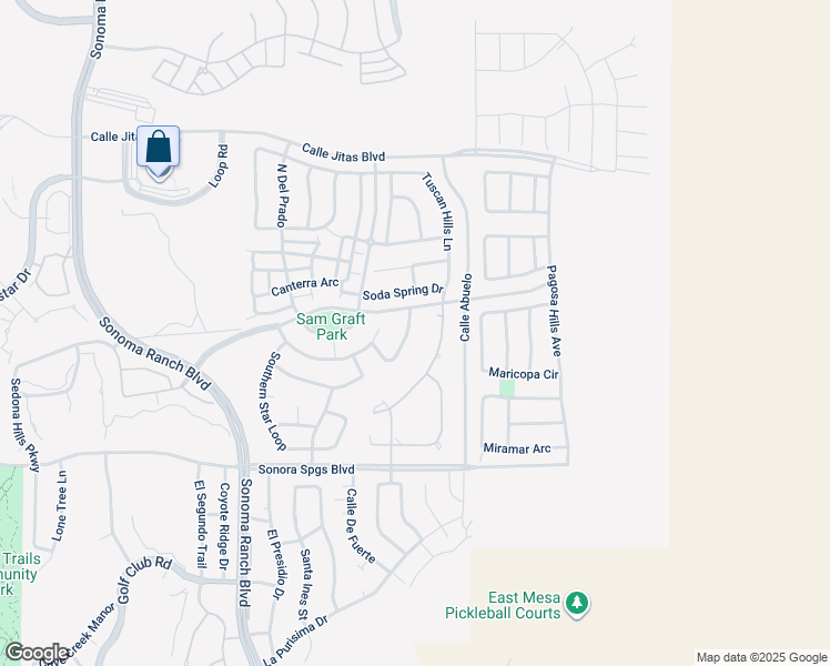 map of restaurants, bars, coffee shops, grocery stores, and more near 4254 Wildcat Canyon Drive in Las Cruces
