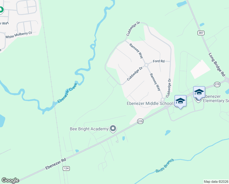 map of restaurants, bars, coffee shops, grocery stores, and more near 198 Cubbedge Drive in Rincon