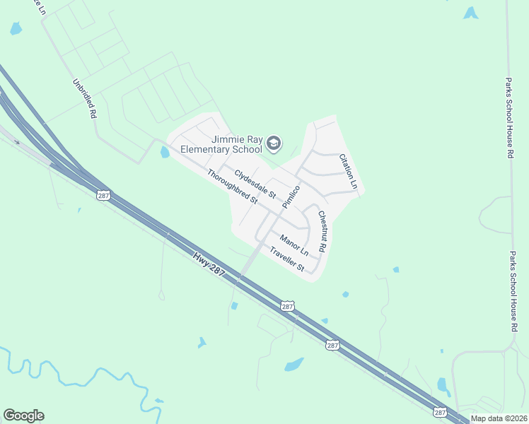 map of restaurants, bars, coffee shops, grocery stores, and more near 123 Shetland Street in Waxahachie