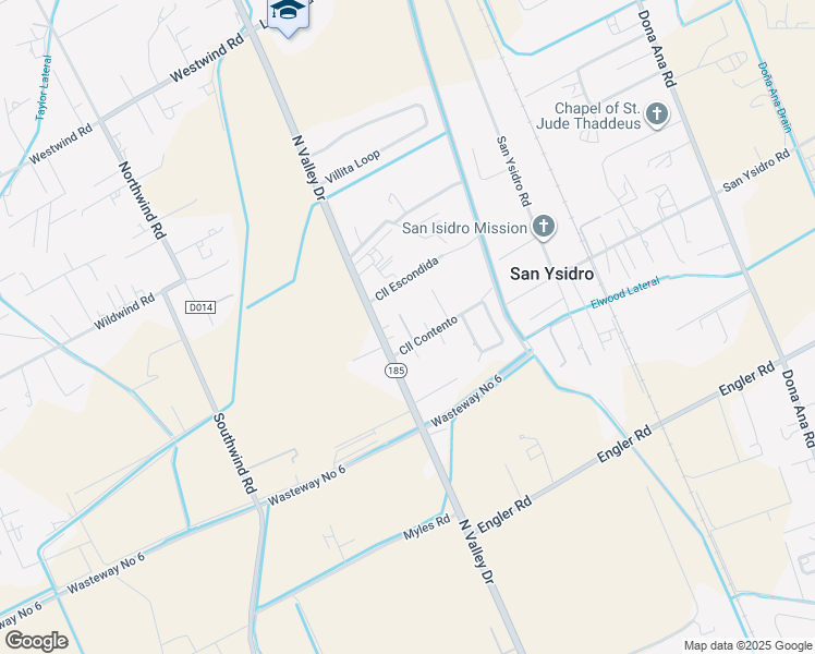 map of restaurants, bars, coffee shops, grocery stores, and more near 985 Calle Contento in Las Cruces