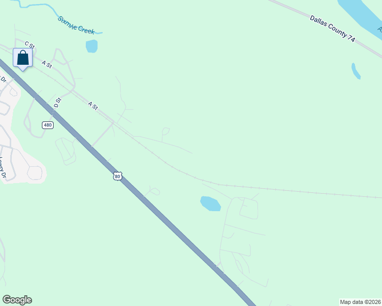 map of restaurants, bars, coffee shops, grocery stores, and more near 224 A Street in Selma