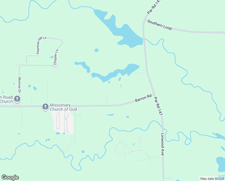 map of restaurants, bars, coffee shops, grocery stores, and more near 710 Barron Road in Keithville