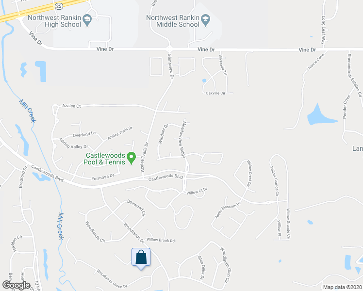 map of restaurants, bars, coffee shops, grocery stores, and more near 200 Barkley Lane in Brandon