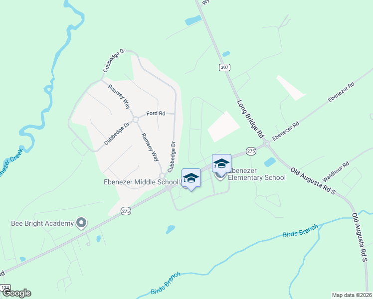 map of restaurants, bars, coffee shops, grocery stores, and more near 117 Franklins Walk in Rincon