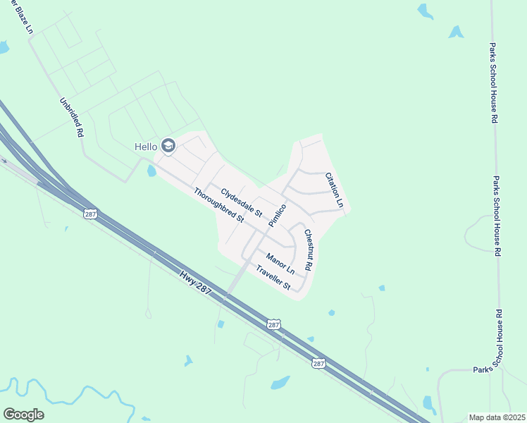 map of restaurants, bars, coffee shops, grocery stores, and more near 214 Arabian Road in Waxahachie