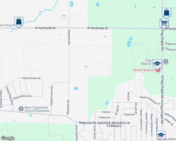 map of restaurants, bars, coffee shops, grocery stores, and more near 113 Castlewood Drive in Clinton