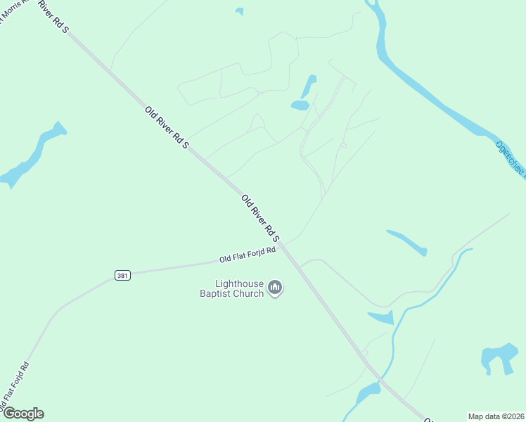 map of restaurants, bars, coffee shops, grocery stores, and more near 4030 Old River Road South in Brooklet