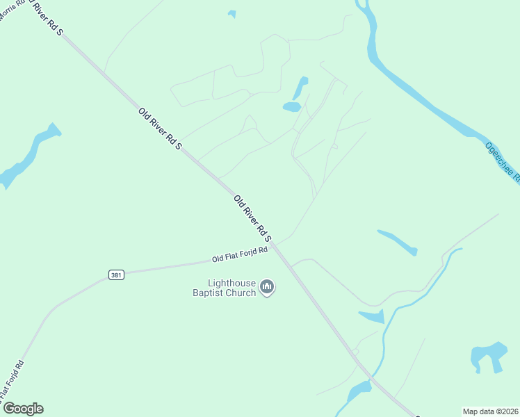 map of restaurants, bars, coffee shops, grocery stores, and more near 4030 Old River Road South in Brooklet