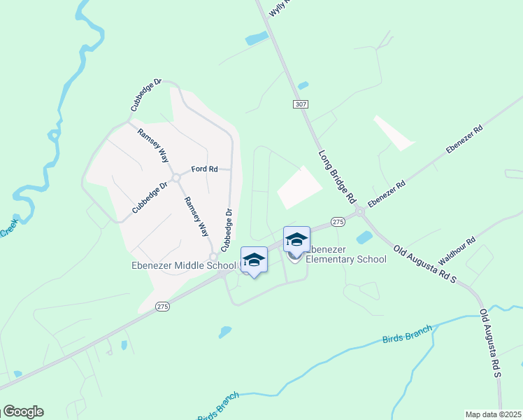 map of restaurants, bars, coffee shops, grocery stores, and more near 117 Franklins Walk in Rincon