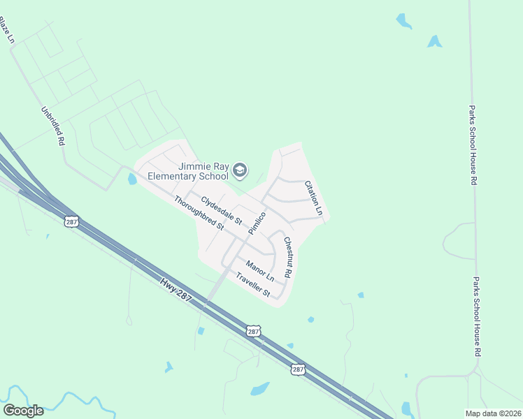 map of restaurants, bars, coffee shops, grocery stores, and more near 225 Arabian Road in Waxahachie