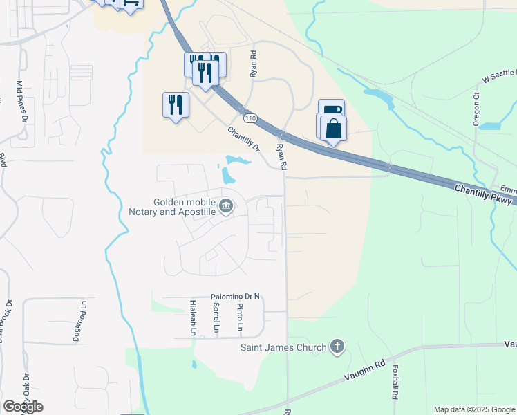 map of restaurants, bars, coffee shops, grocery stores, and more near 8200 Dison Dr in Montgomery