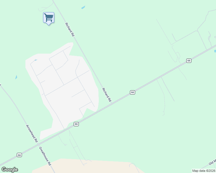 map of restaurants, bars, coffee shops, grocery stores, and more near 154 Richard Road in Waxahachie