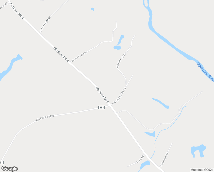 map of restaurants, bars, coffee shops, grocery stores, and more near 4030 Old River Road South in Brooklet