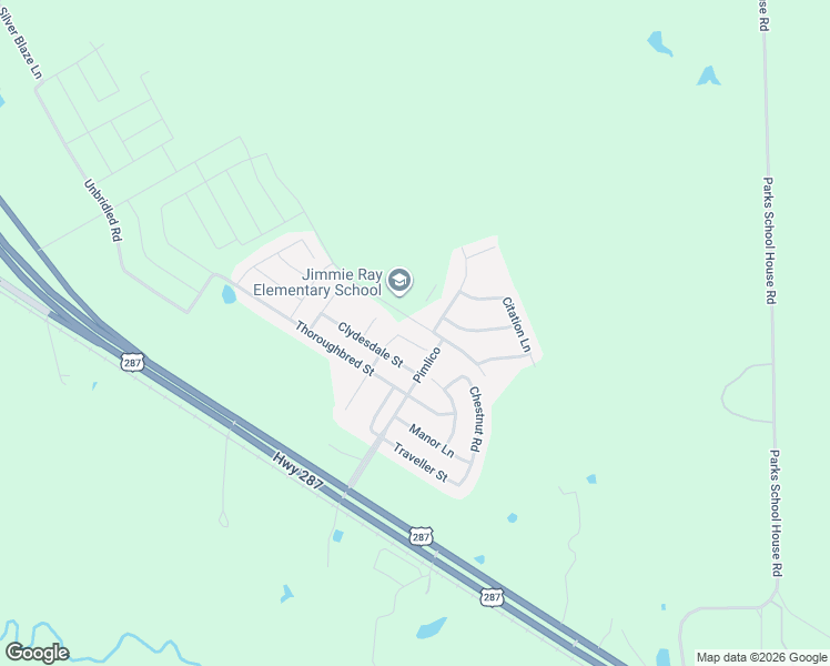 map of restaurants, bars, coffee shops, grocery stores, and more near 225 Arabian Road in Waxahachie