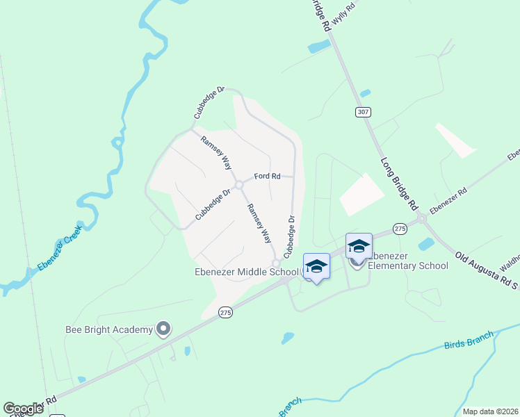 map of restaurants, bars, coffee shops, grocery stores, and more near 110 Ramsey Way in Rincon