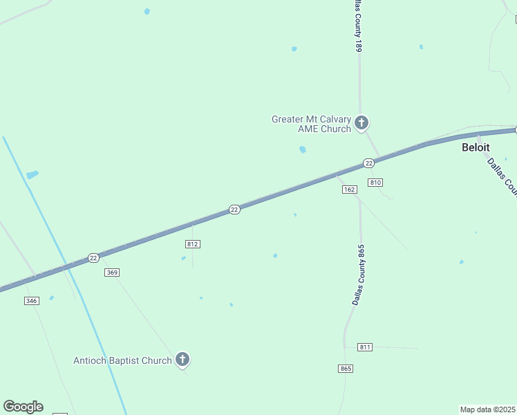 map of restaurants, bars, coffee shops, grocery stores, and more near 8565 Alabama 22 in Orrville