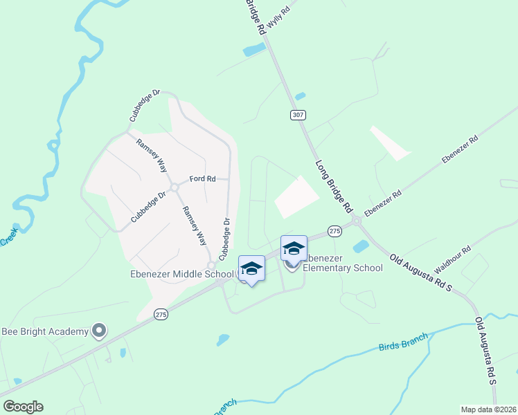 map of restaurants, bars, coffee shops, grocery stores, and more near 117 Franklins Walk in Rincon