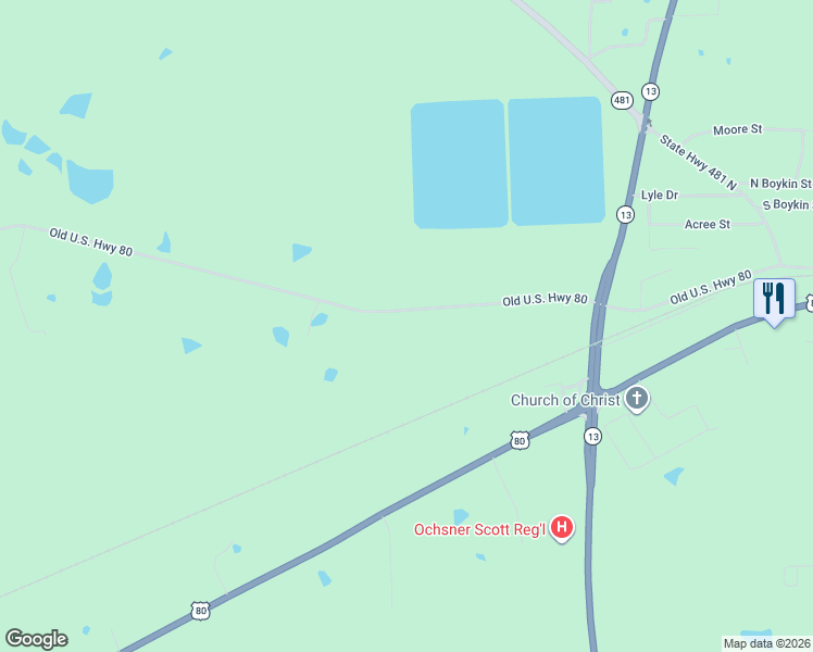 map of restaurants, bars, coffee shops, grocery stores, and more near 3710 Morton-Rankin County Line Road in Morton
