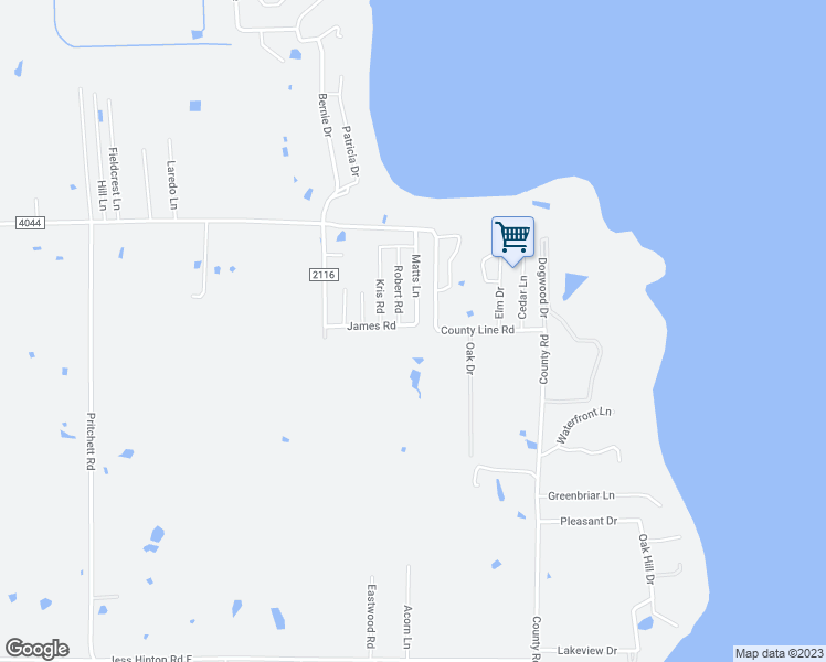 map of restaurants, bars, coffee shops, grocery stores, and more near 1919 Robert Road in Kemp