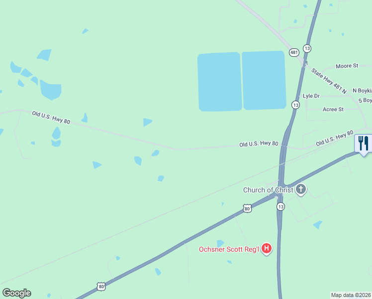 map of restaurants, bars, coffee shops, grocery stores, and more near 3710 Morton-Rankin County Line Road in Morton