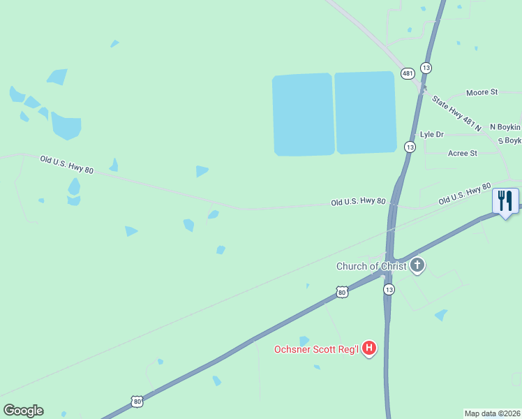 map of restaurants, bars, coffee shops, grocery stores, and more near 3710 Morton-Rankin County Line Road in Morton