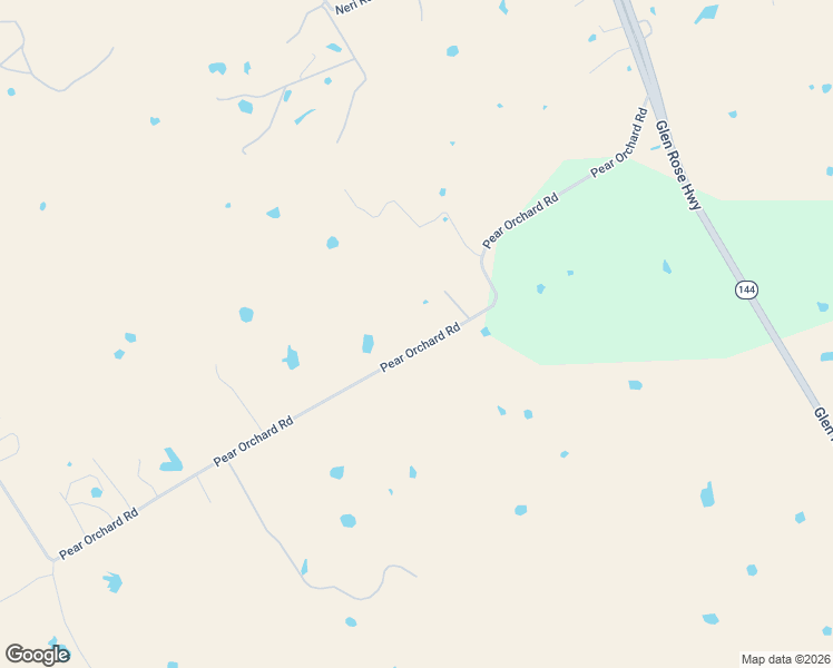 map of restaurants, bars, coffee shops, grocery stores, and more near 880 Pear Orchard Road in Granbury