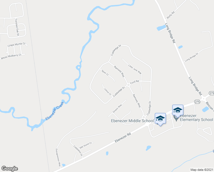 map of restaurants, bars, coffee shops, grocery stores, and more near 106 Lexus Court in Rincon