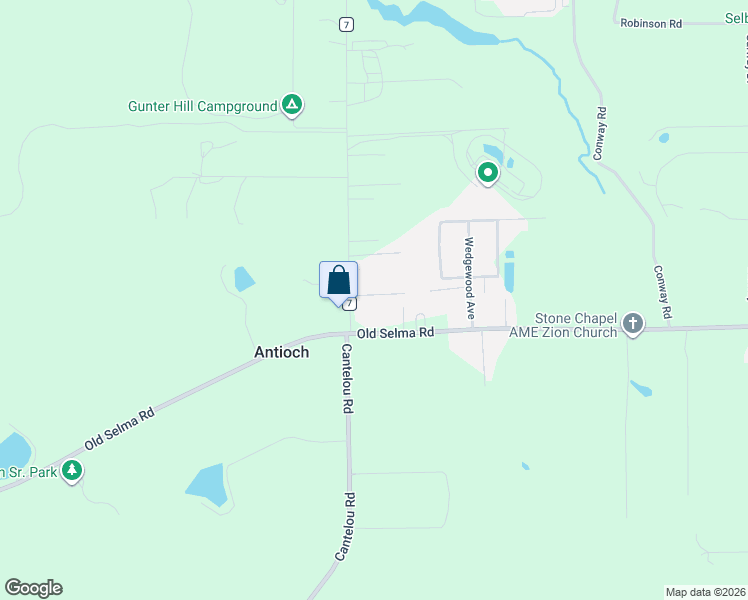 map of restaurants, bars, coffee shops, grocery stores, and more near 6400-6498 Friendship Rd in Montgomery