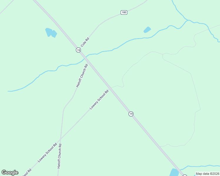 map of restaurants, bars, coffee shops, grocery stores, and more near 3580-3690 Highway 19 in Glenwood