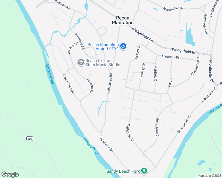 map of restaurants, bars, coffee shops, grocery stores, and more near 9027 Bellechase Road in Granbury