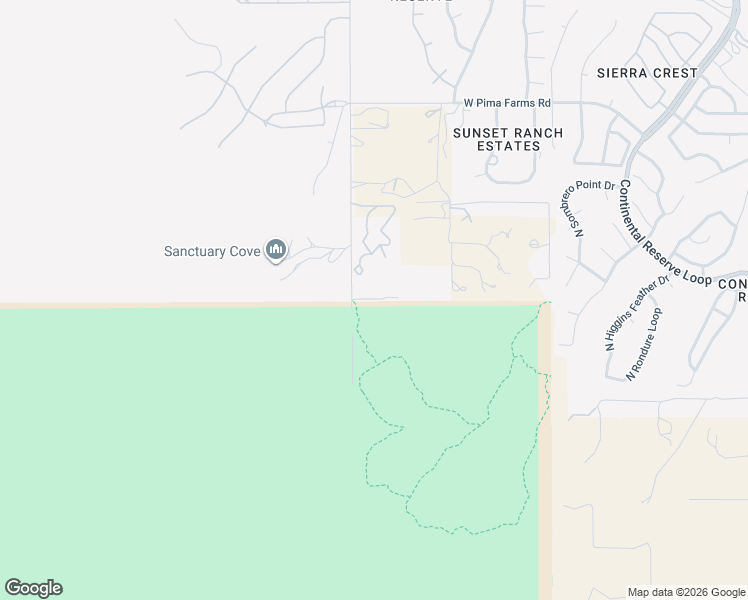 map of restaurants, bars, coffee shops, grocery stores, and more near 8110 North Scenic Drive in Tucson